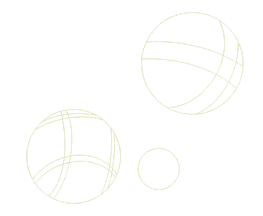 dessin boules de pétanque