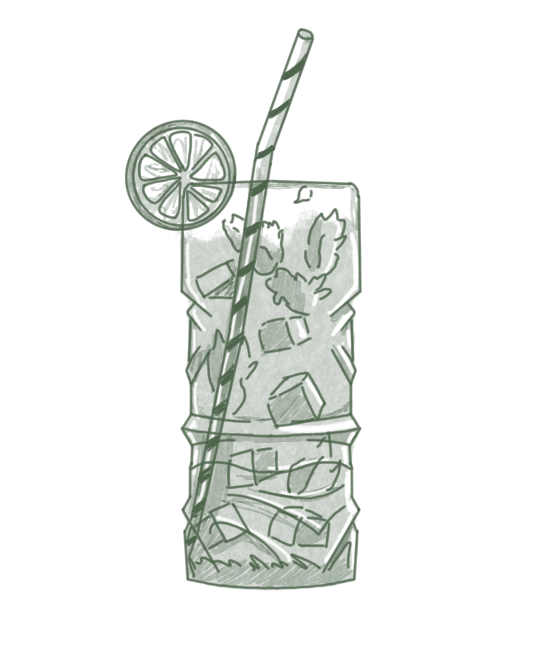 dessin cocktail