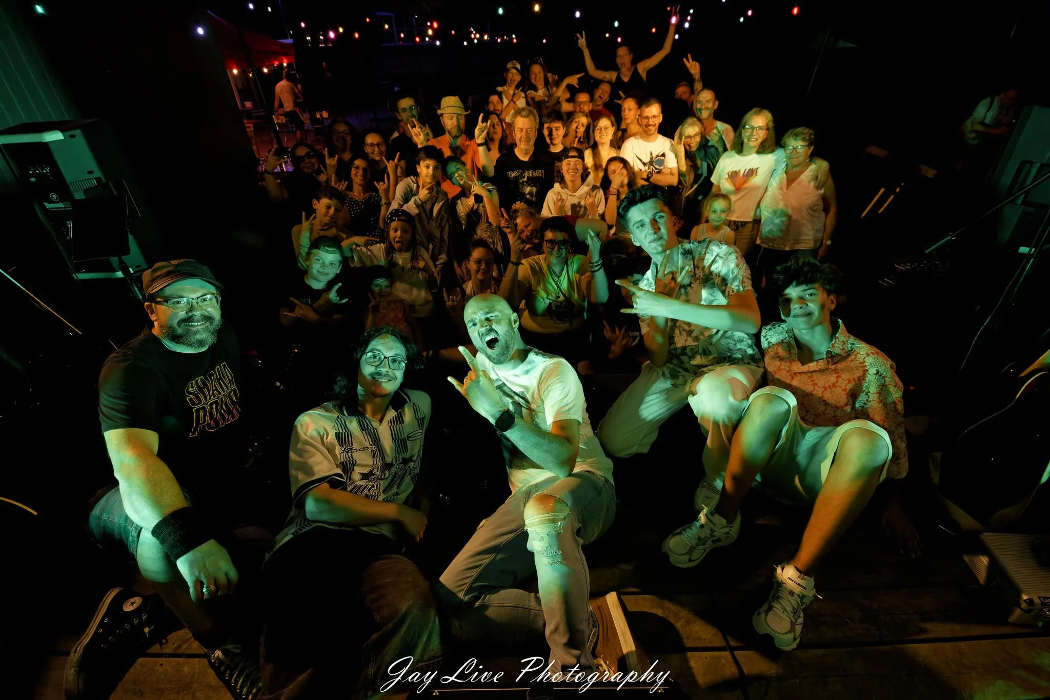photographie groupe concert