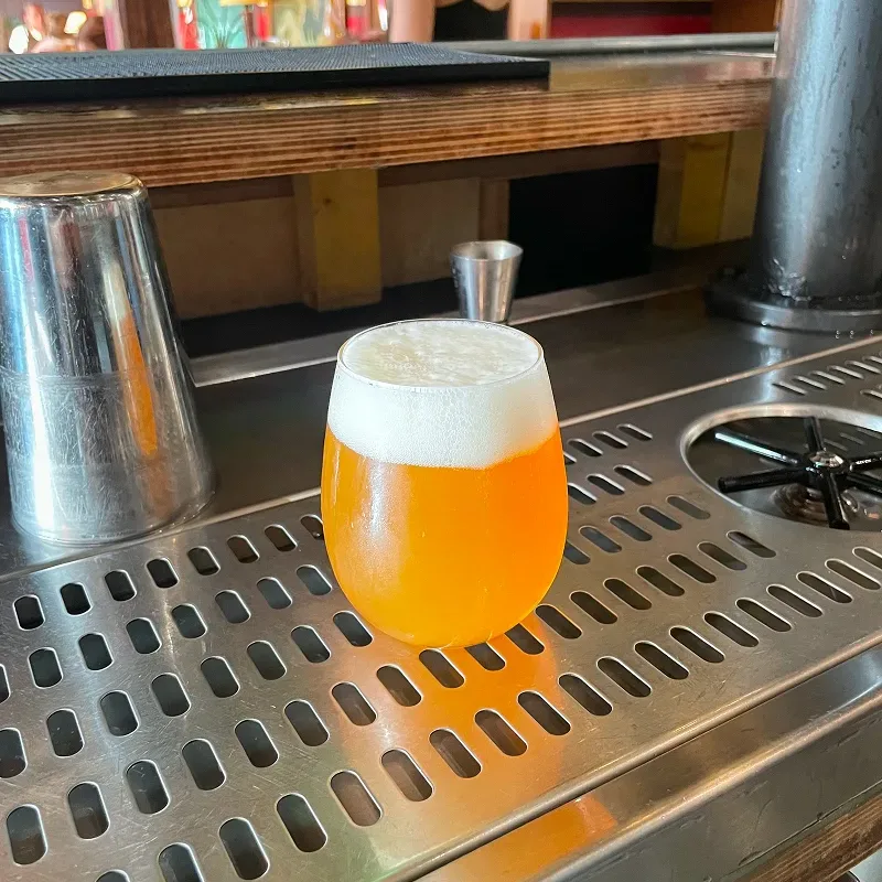 photo bière blanche